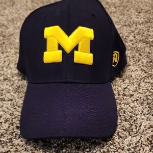 Top of the World Navy U Of M Michigan Cap Baseball Hat